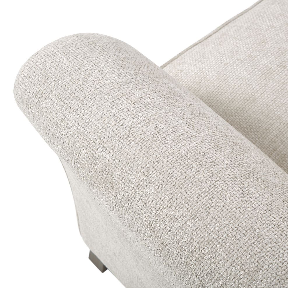Ashby 4 Seater High Back Sofa in Cream fabric 8