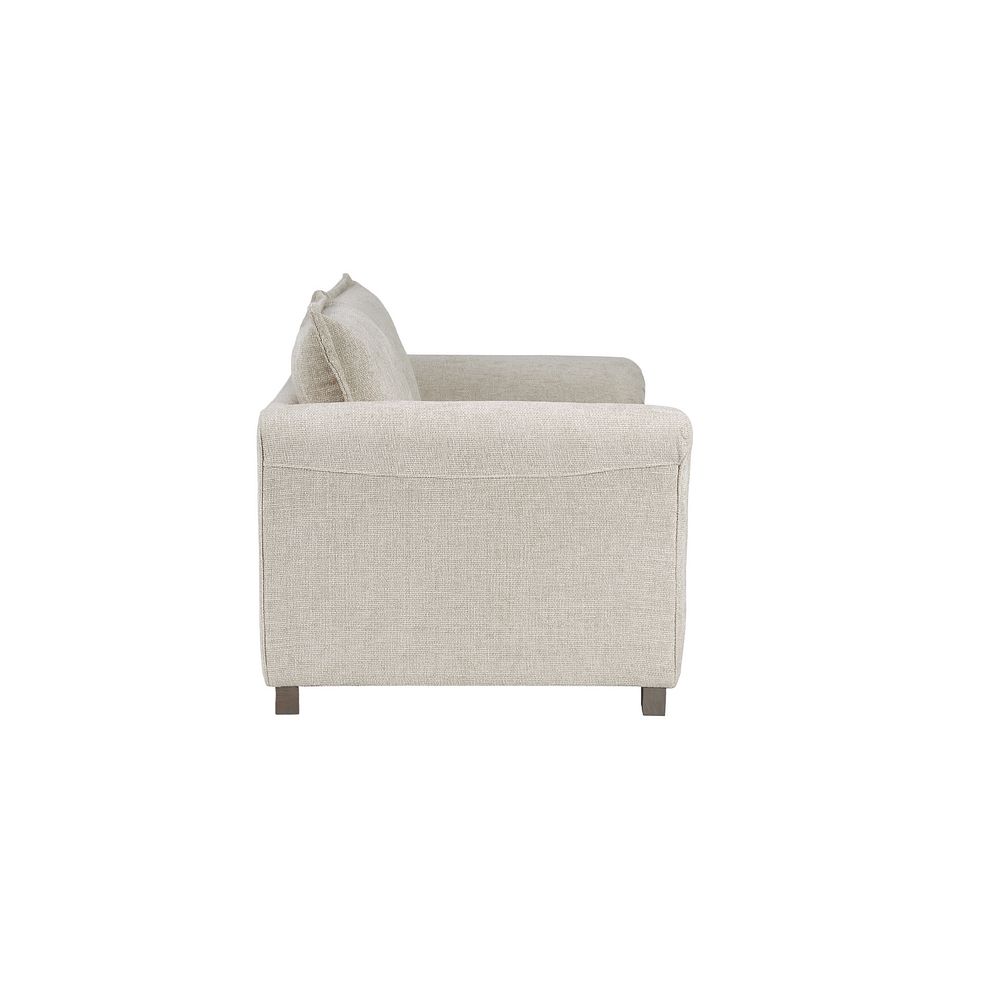 Ashby High Back Loveseat in Cream fabric 6
