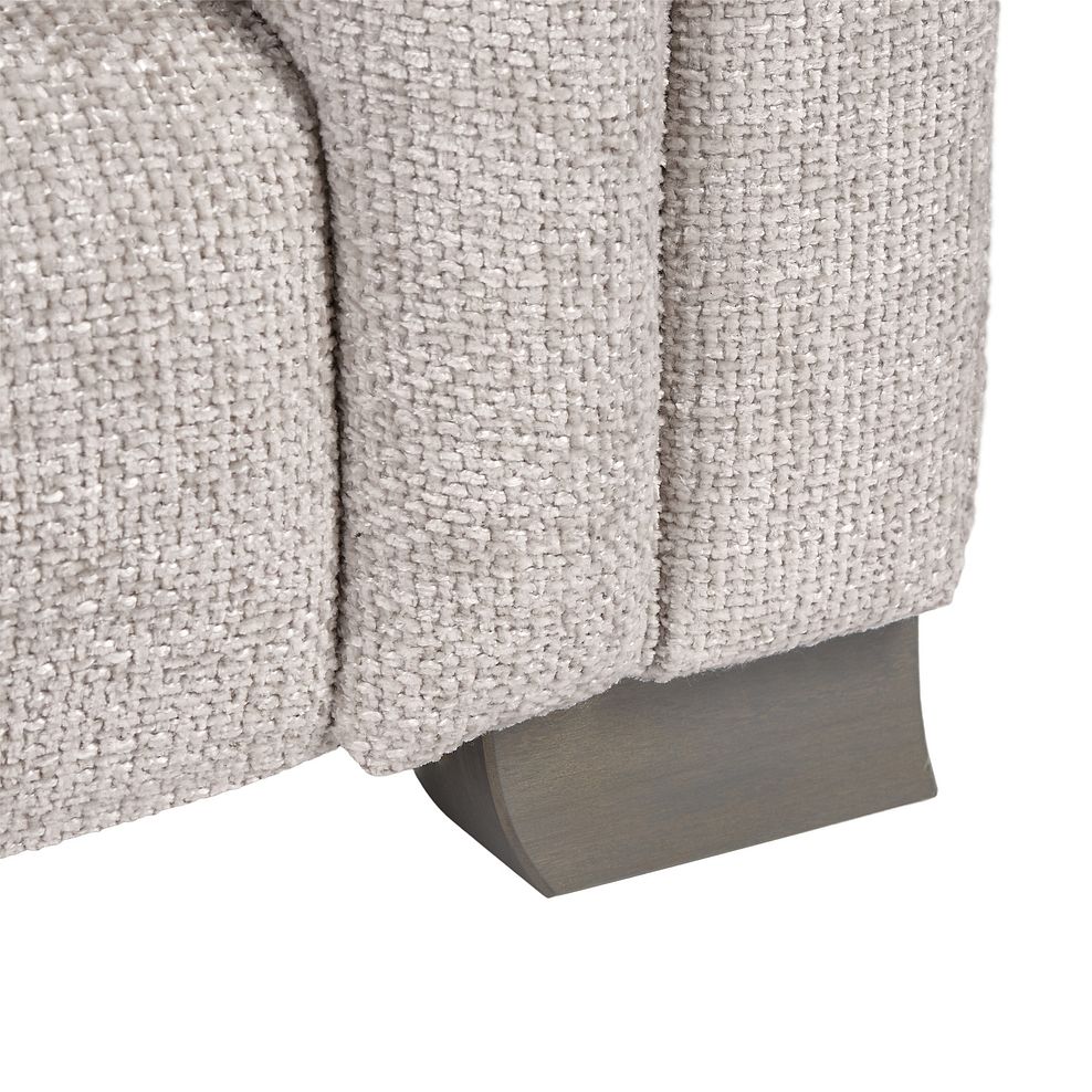 Ashby High Back Loveseat in Ivory fabric 5