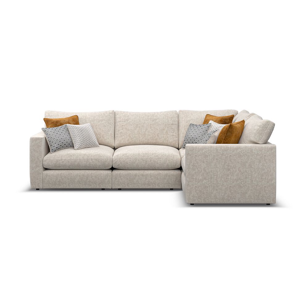 Malvern 4 Seat Modular Corner Sofa in Beige fabric - Group 2 4