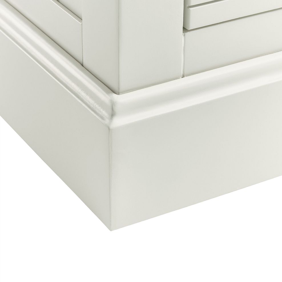 Brompton Painted Acacia and Ash Top 5 Drawer Chest (2+3) - Solid Hardwood 7