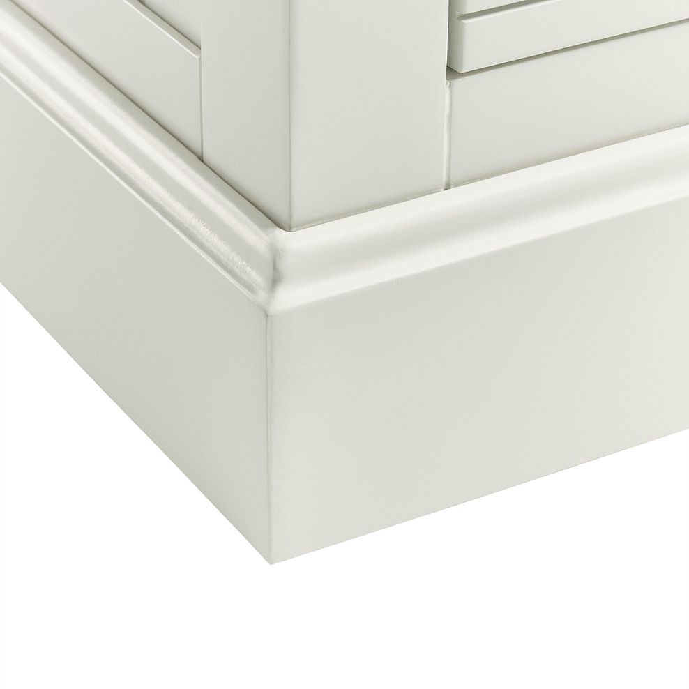 Brompton Painted Acacia and Ash Top Double Wardrobe - Solid Hardwood 11