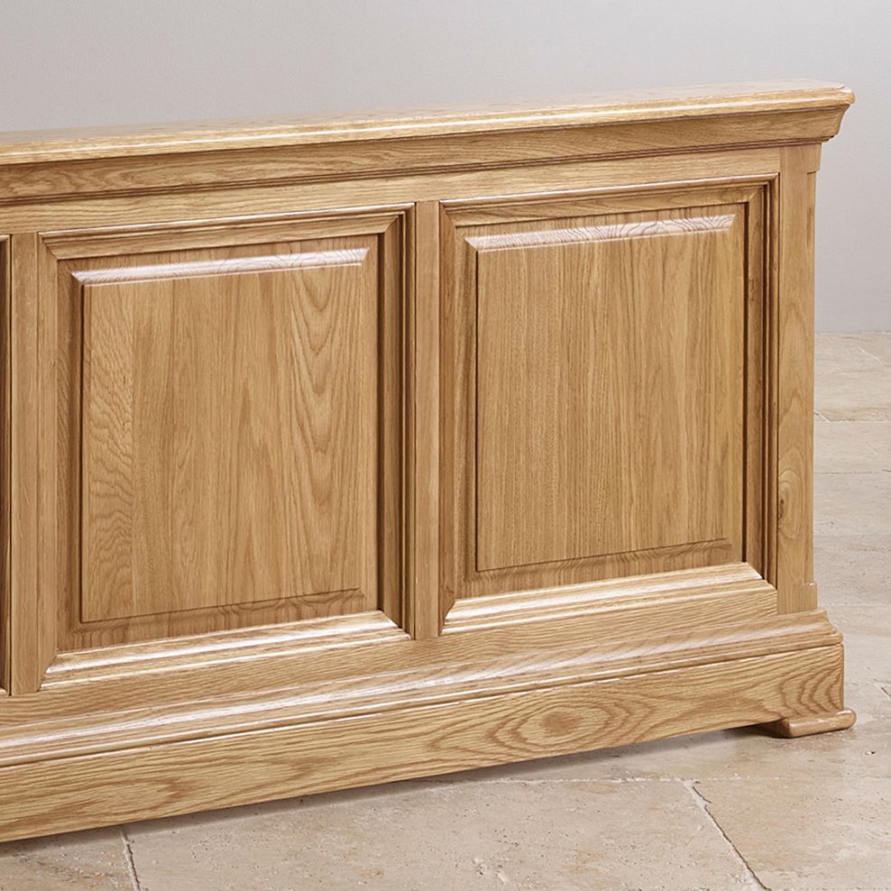 Canterbury Natural Solid Oak 4ft 6" Double Bed 4