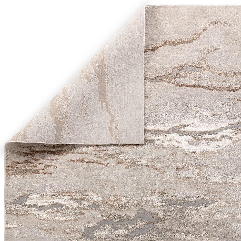 Clouds Metallic Rug 120 x 170cm - CreamGold 4