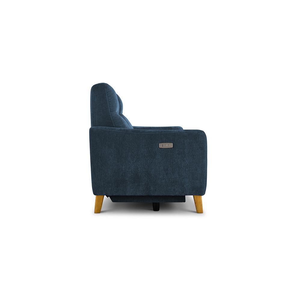 Dylan 3 Seater Electric Recliner Sofa in Amigo Navy Fabric 7