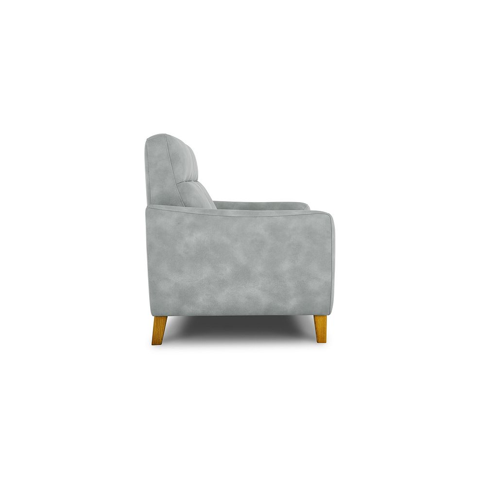 Dylan Armchair in Oxford Silver Fabric 4