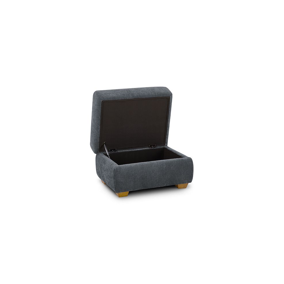 Dylan Storage Footstool in Amigo Coal Fabric 2