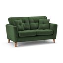 Eton 2 Seater Sofa in Cherub Olive Fabric
