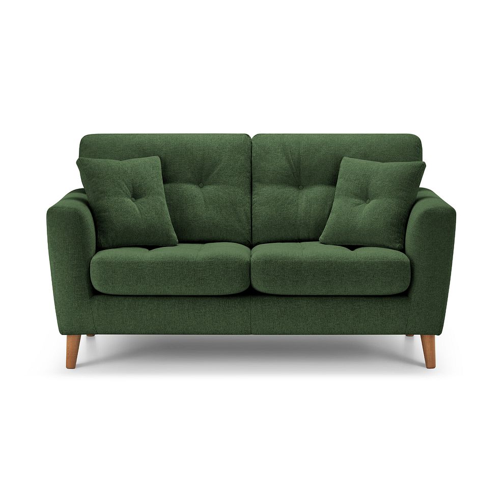 Eton 2 Seater Sofa in Cherub Olive Fabric 2