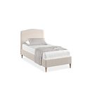 Evesham Single Bed in Carina Parchment Fabric