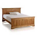 French Farmhouse Rustic Solid Oak 6ft Super King-Size Bed
