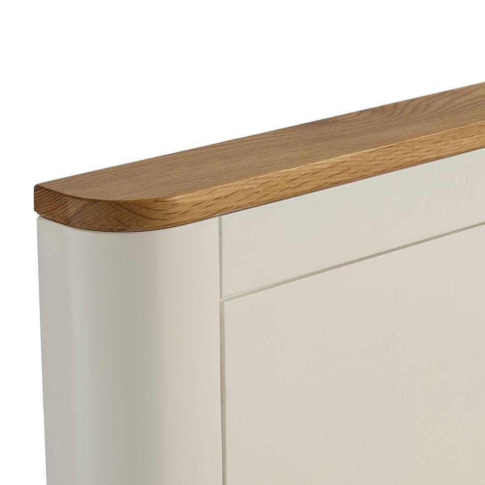 Hove Natural Oak and Painted Double Bed 8