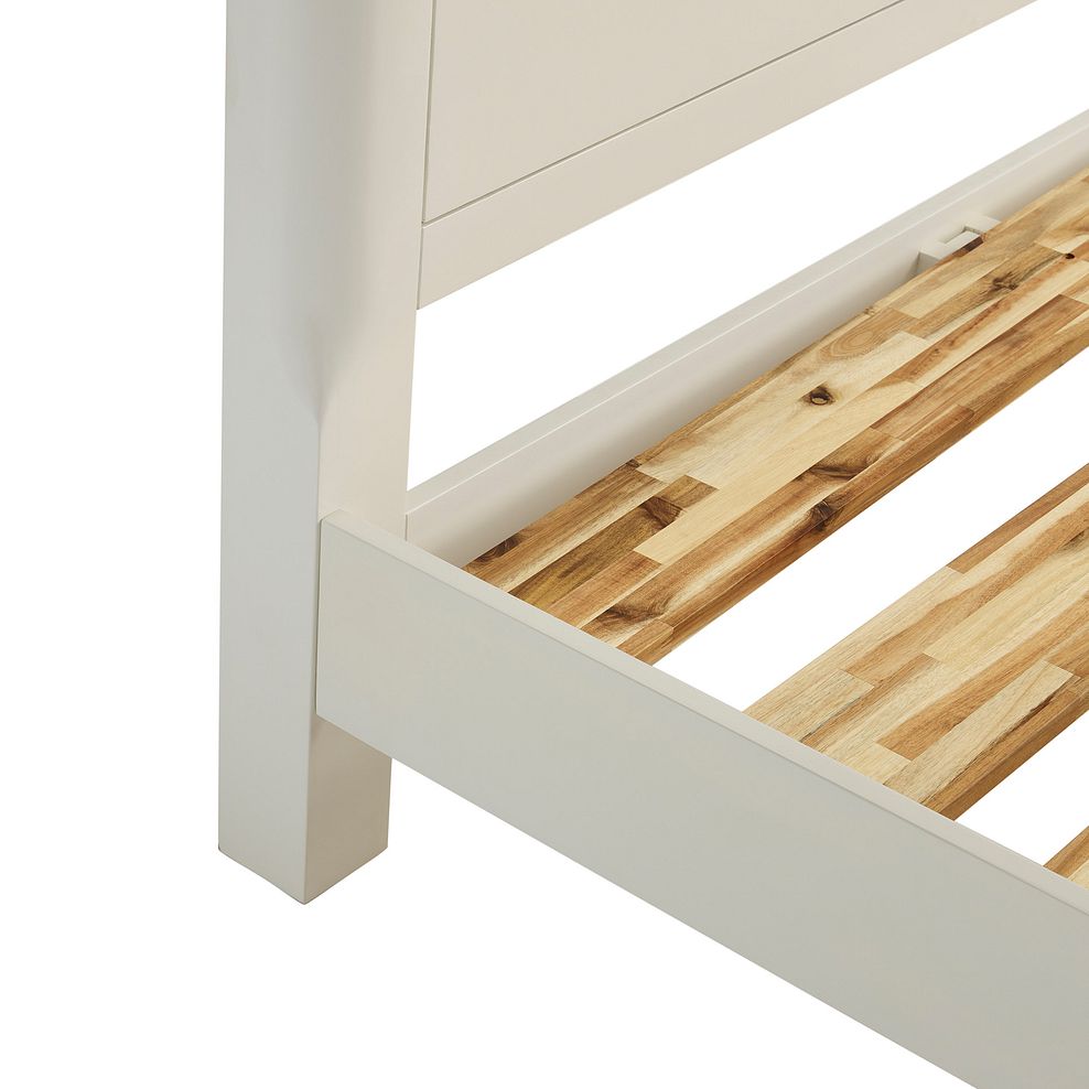 Hove Natural Oak and Painted Double Bed 6