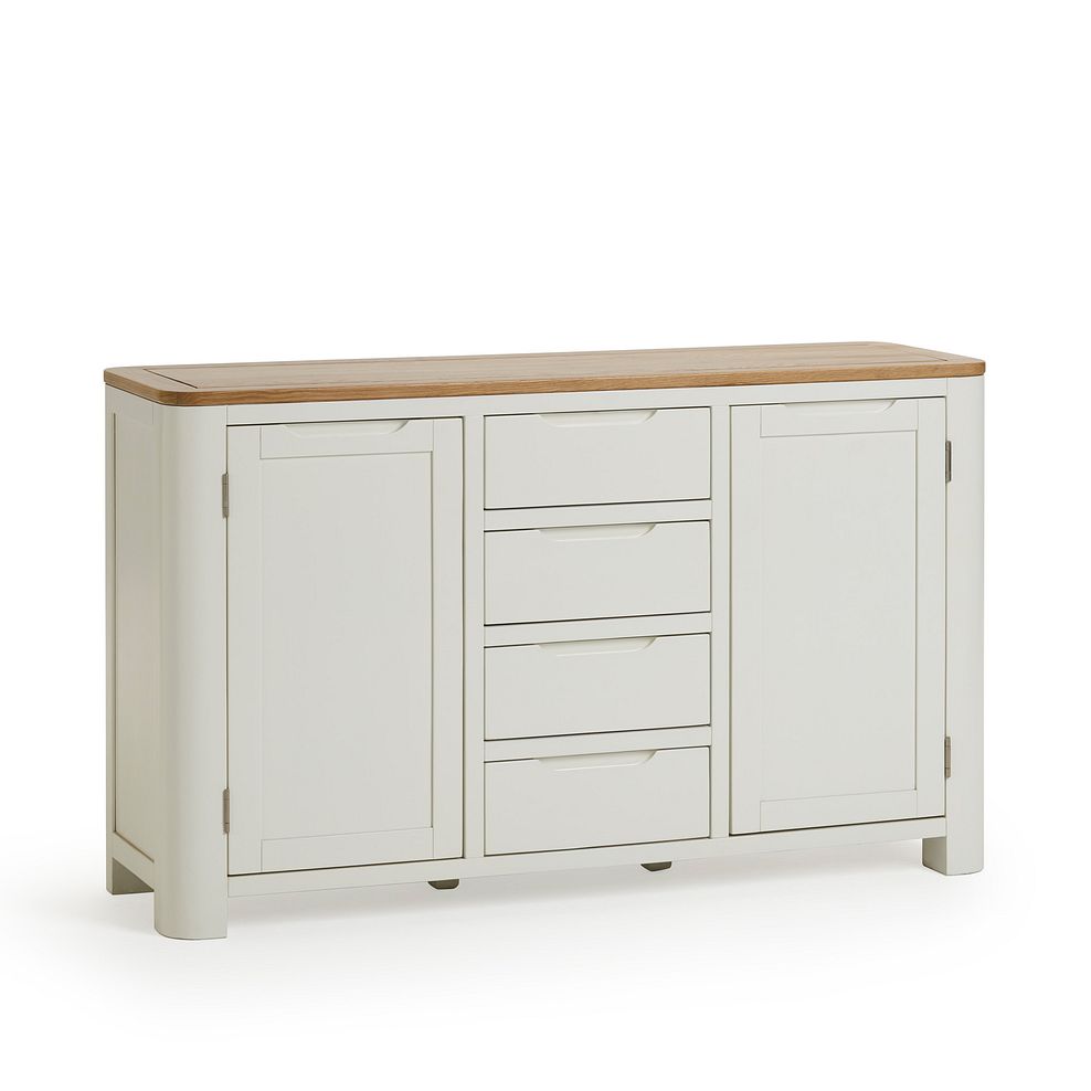 Hove Natural Oak and Painted Large Sideboard 2