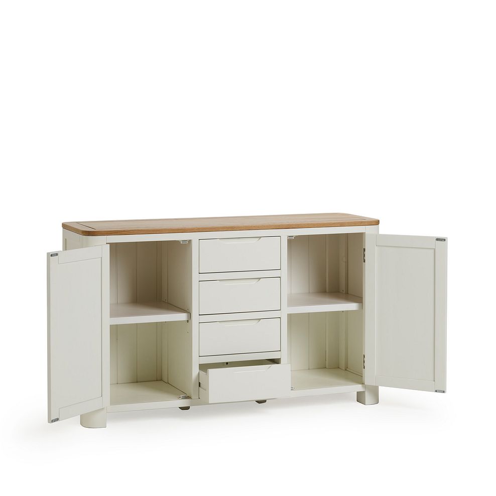 Hove Natural Oak and Painted Large Sideboard 5