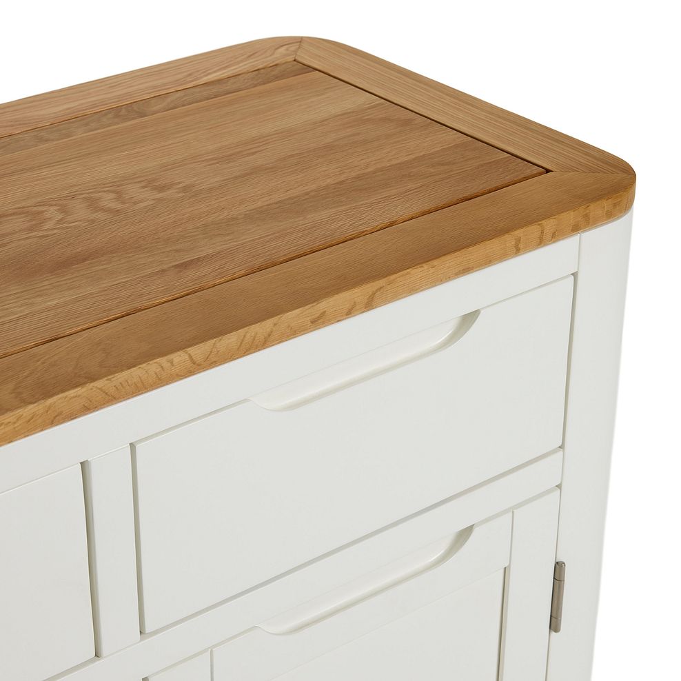 Hove Natural Oak and Painted Small Sideboard 6