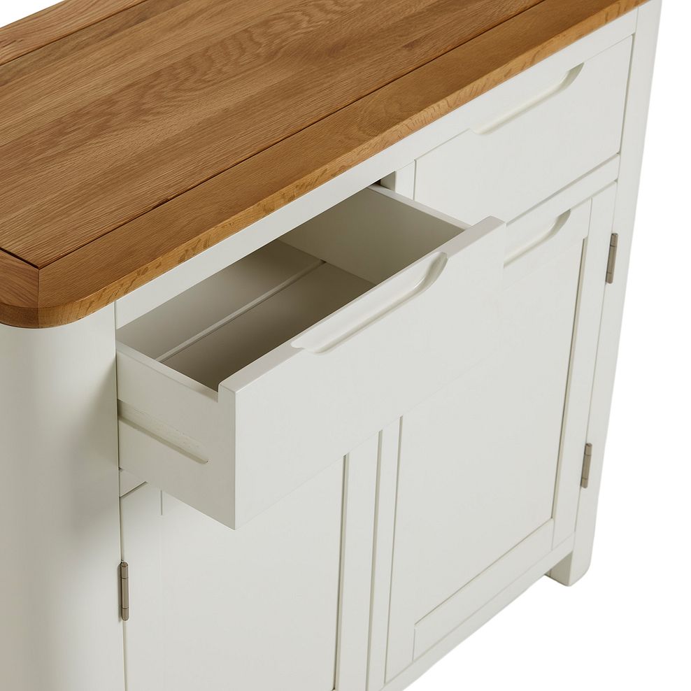 Hove Natural Oak and Painted Small Sideboard 7