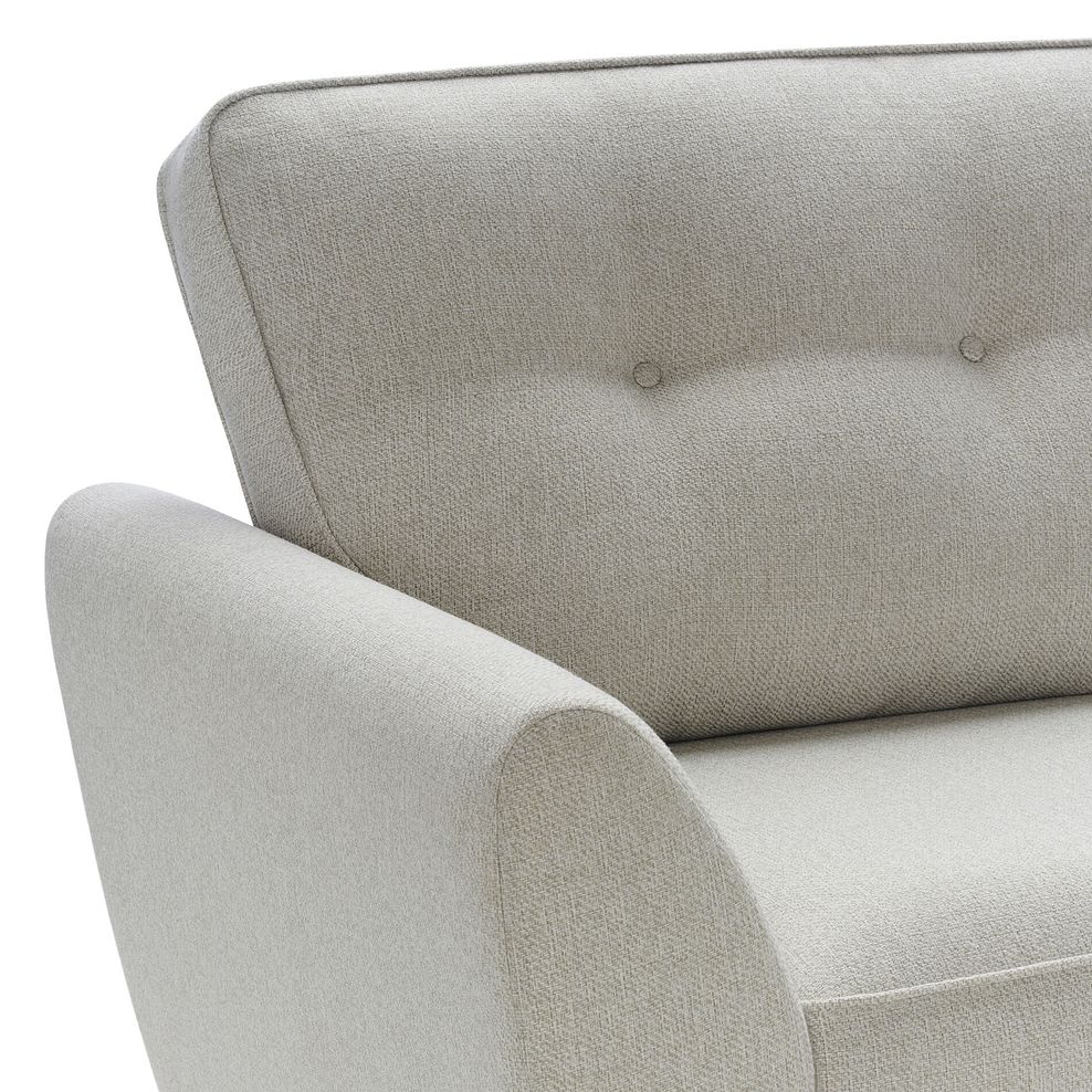 Inca 2 Seater Sofa Bed in Christy Collection Silver Fabric 13