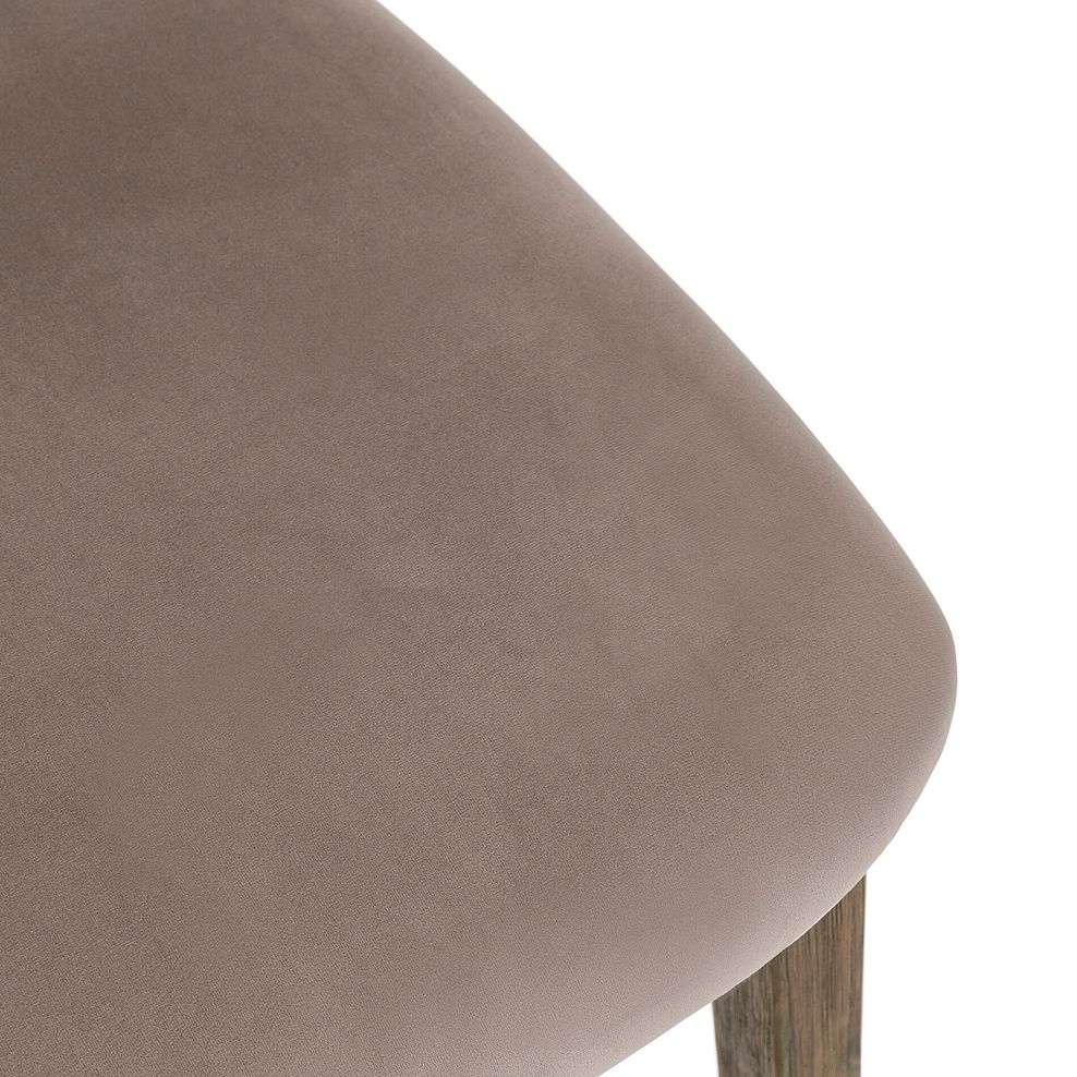 Isla Fossil Velvet Dining Chair 8