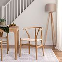 Lars Dining Chair in Natural Oak with Natural Seat