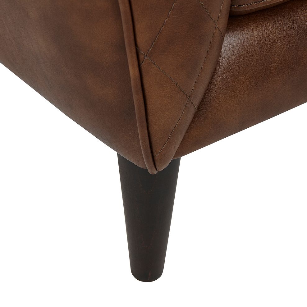 Lucca 3 Seater Sofa in Houston Whiskey Leather 8