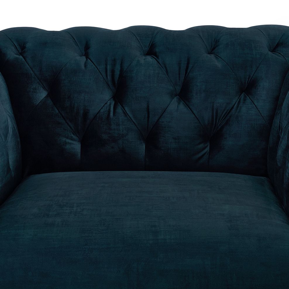 Montgomery Armchair in Airforce Velvet 9
