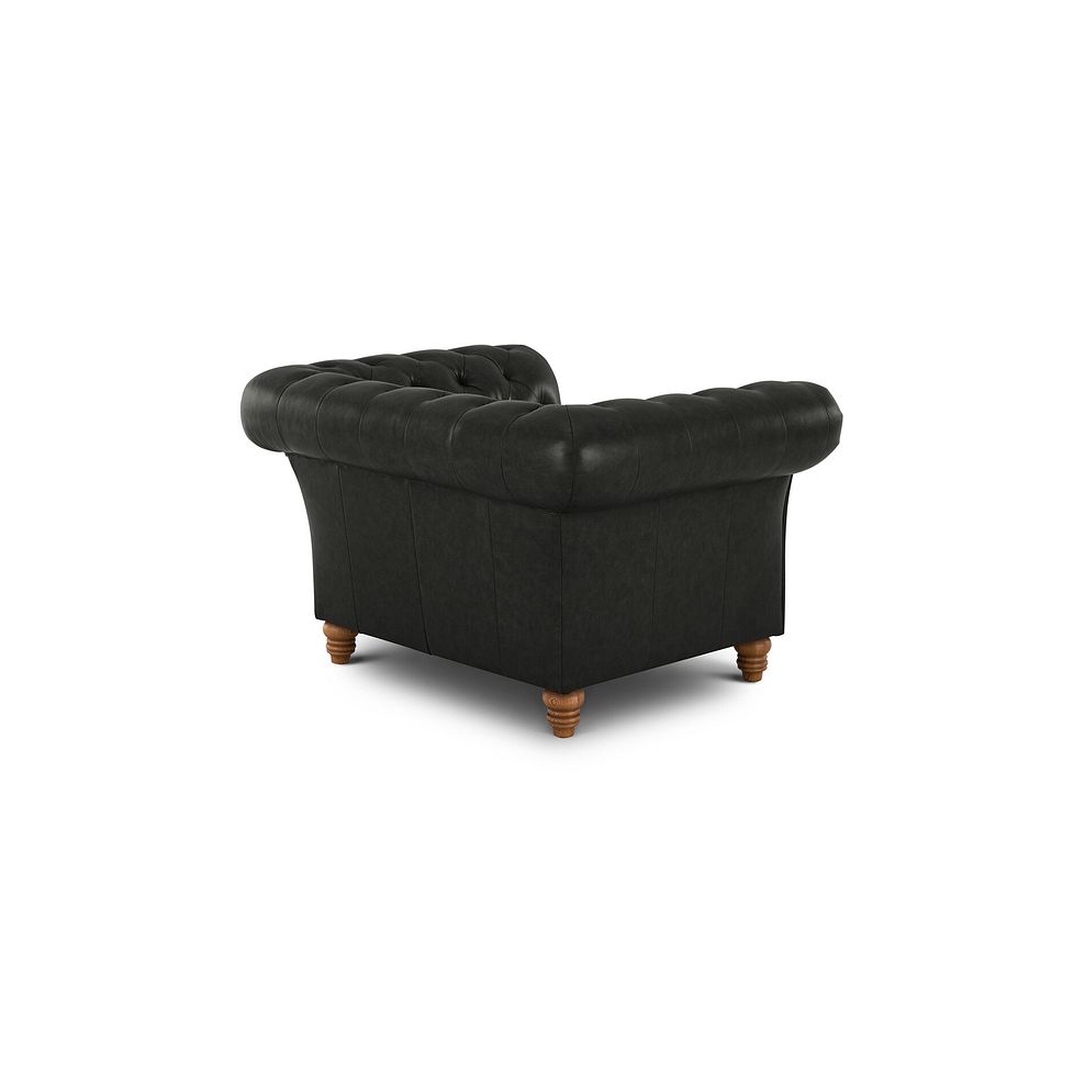 Montgomery Armchair in Ash Leather 4