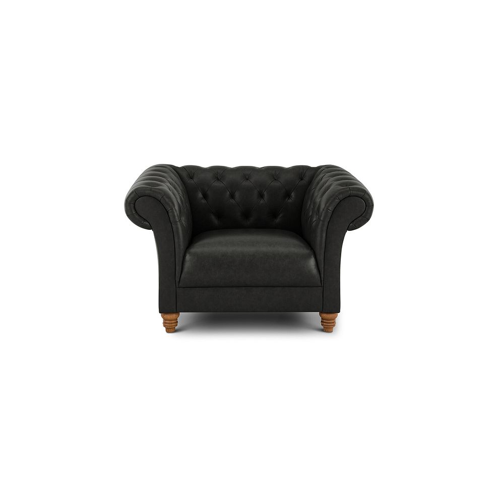 Montgomery Armchair in Ash Leather 3