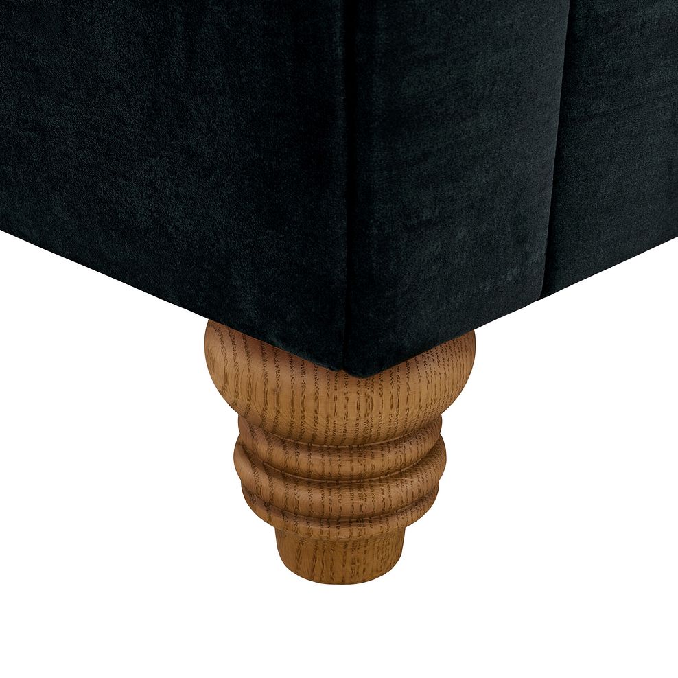 Montgomery Armchair in Charcoal Velvet 6