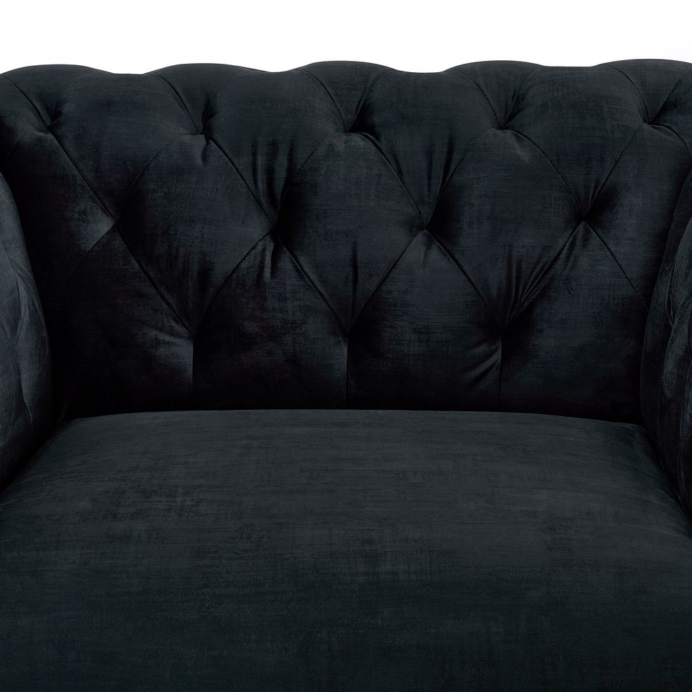 Montgomery Armchair in Charcoal Velvet 9