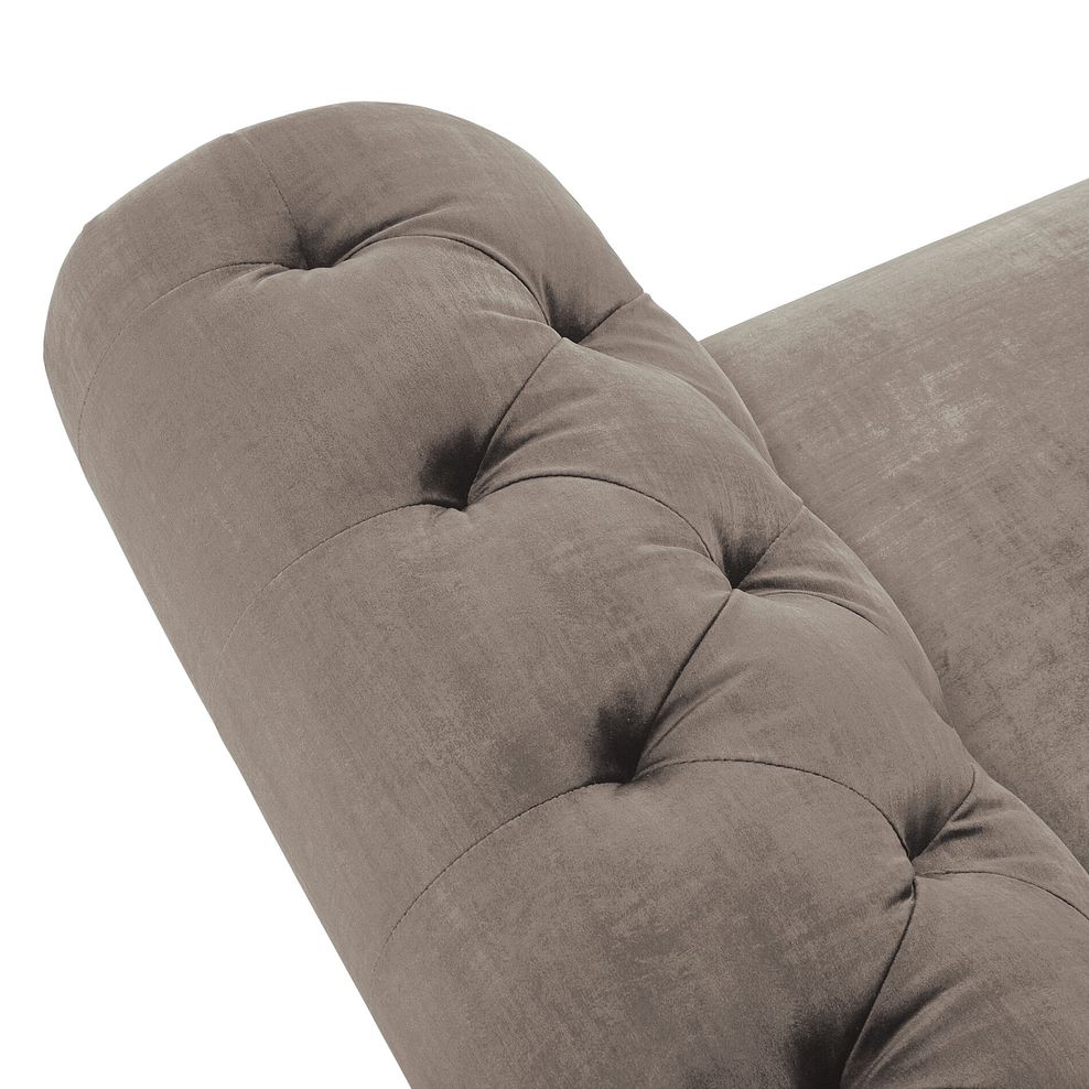 Montgomery Armchair in Mink Velvet 8