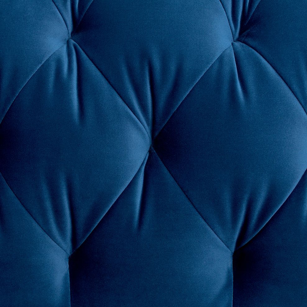 Montgomery Armchair in Navy Velvet 6