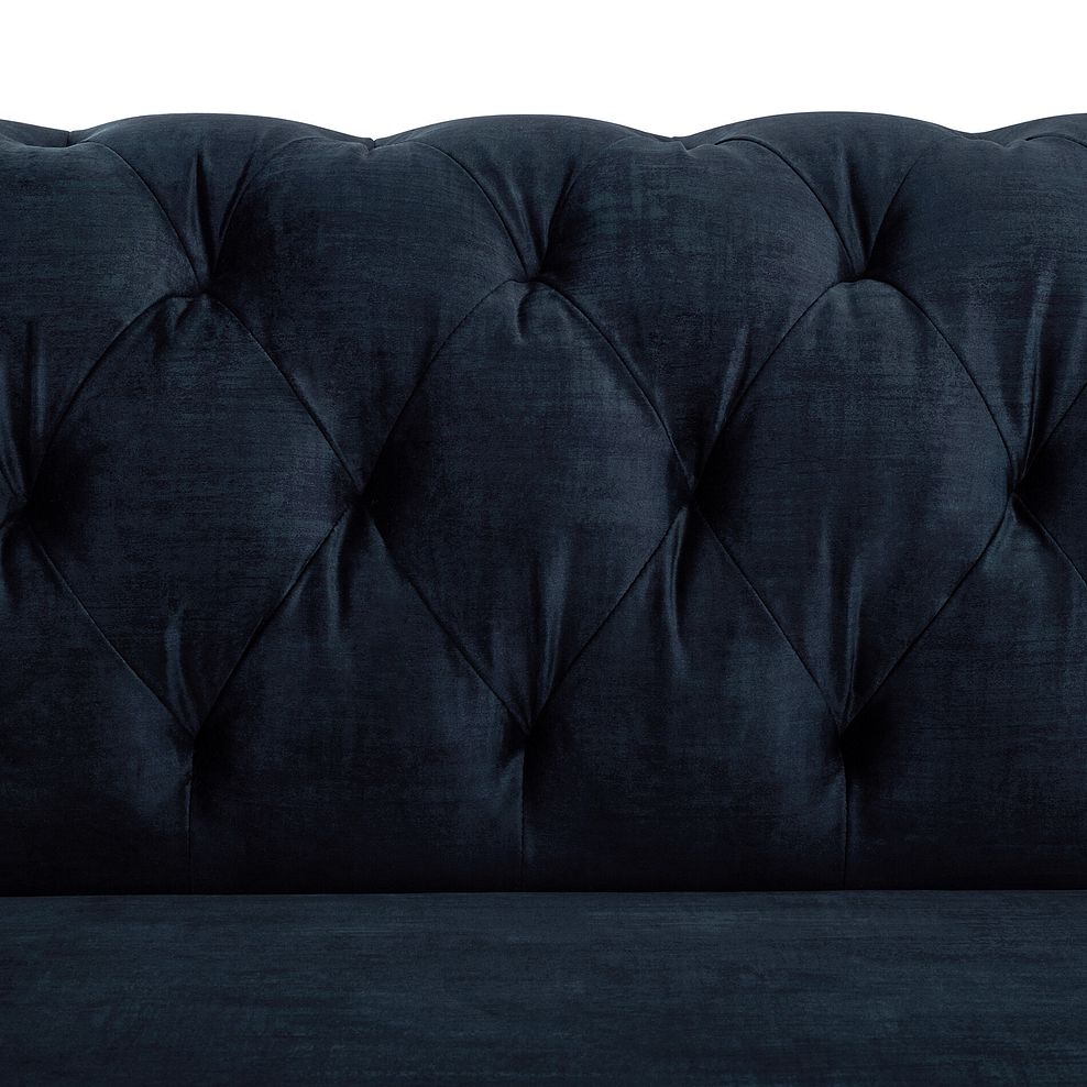Montgomery Armchair in Royal Blue Velvet 9