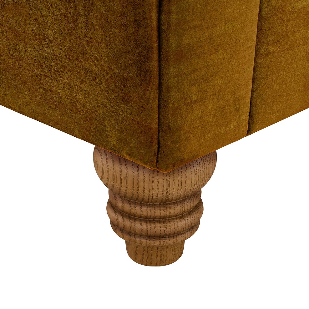Montgomery Armchair in Saffron Velvet 6