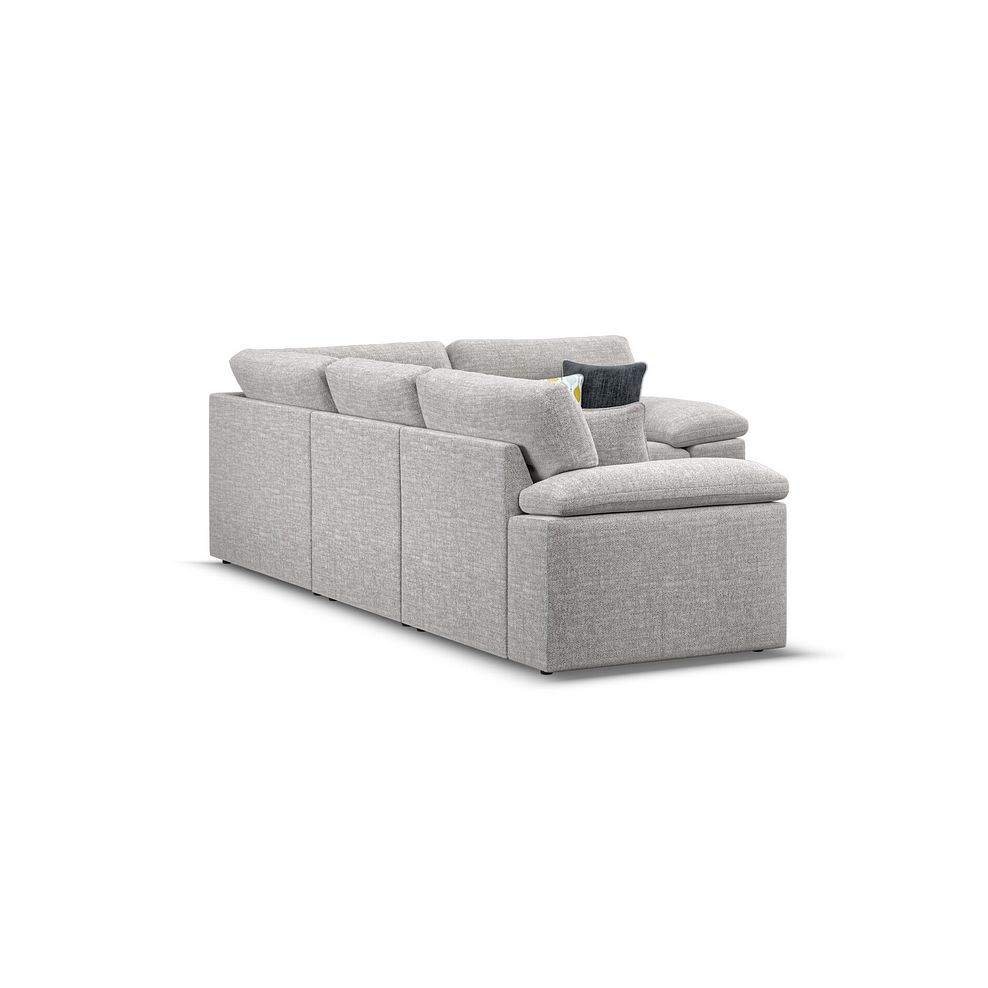 Morgan Modular Group 2 in Santos Silver with Green and Grey Scatters  5