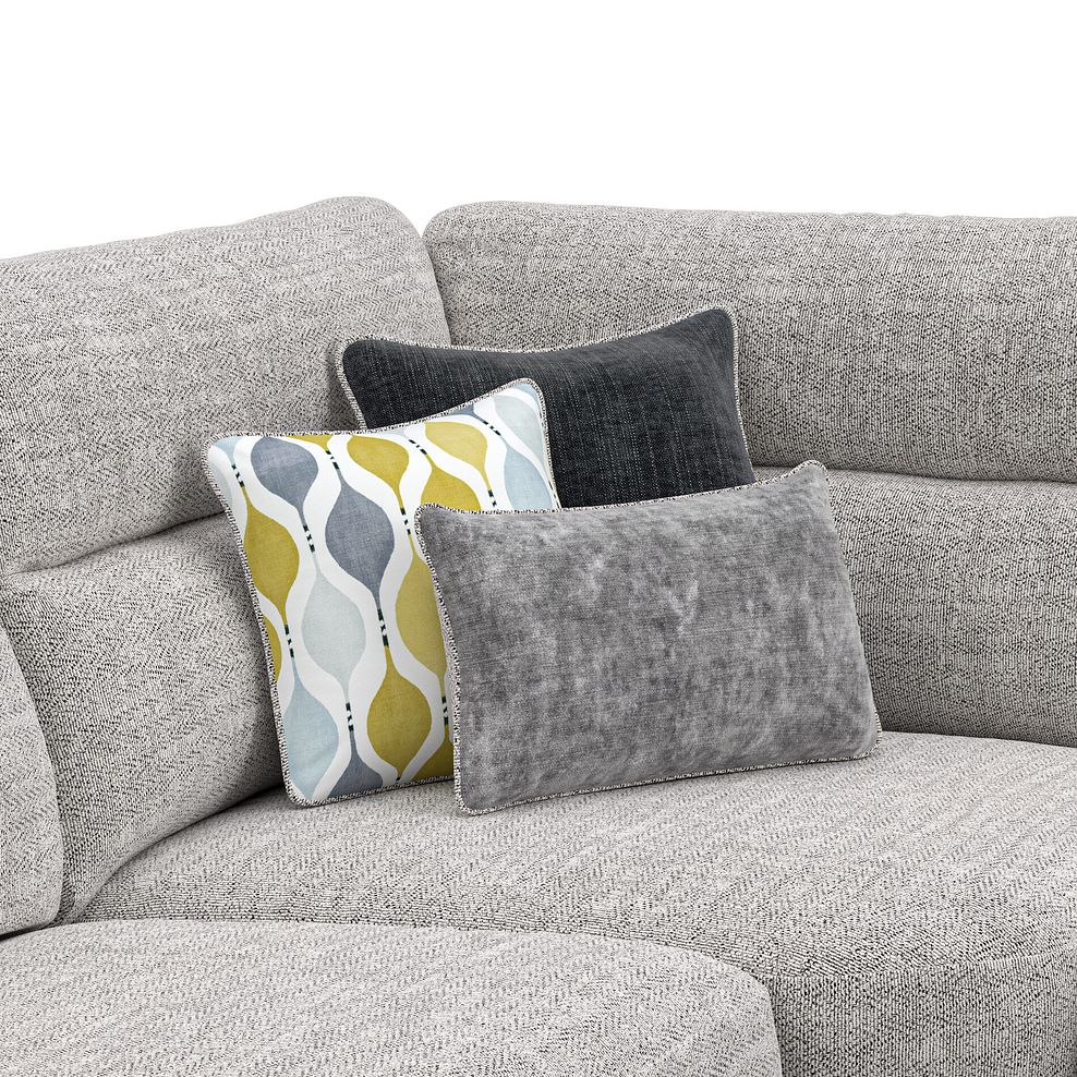 Morgan Modular Group 3 in Santos Silver with Green and Grey Scatters  10
