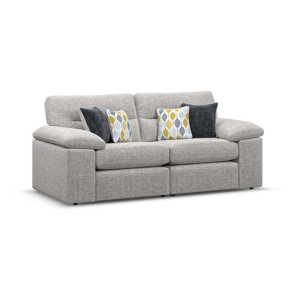 Morgan Modular Group 8 in Santos Silver with Green and Grey Scatters  3