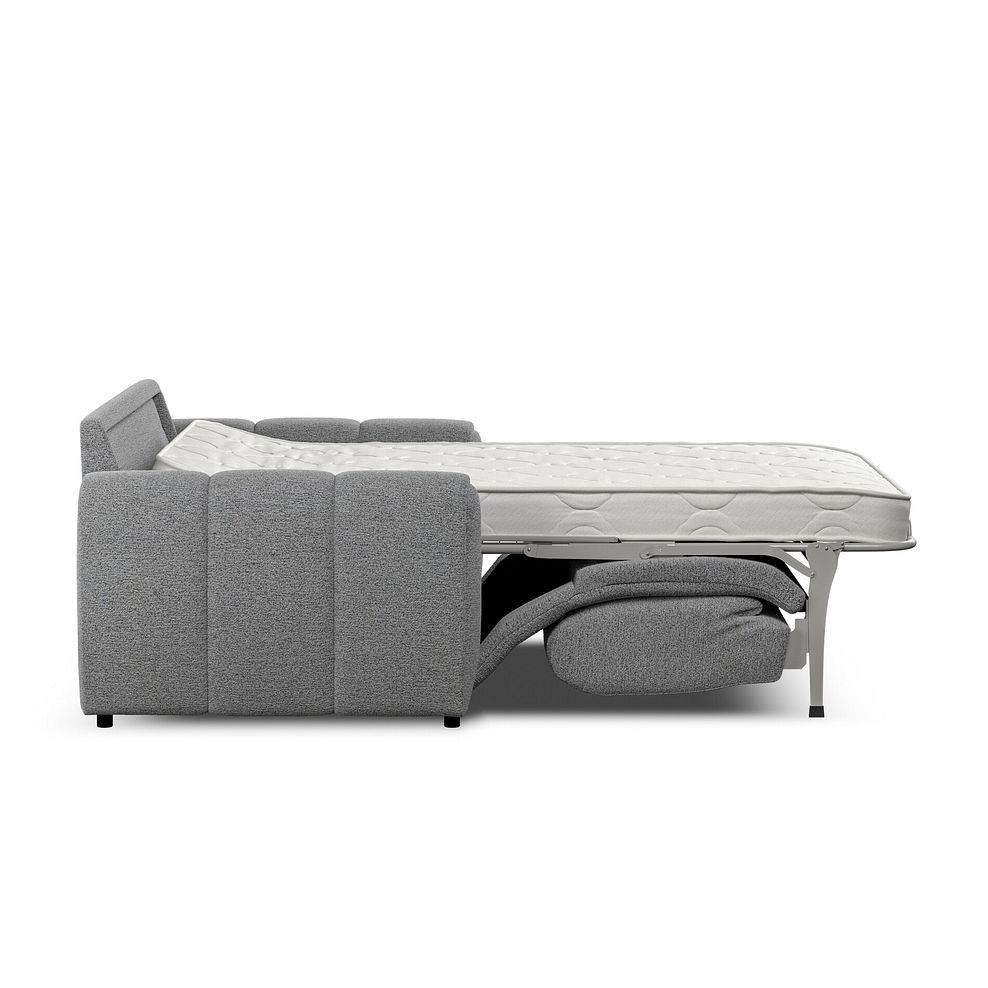 Nap 3 Seater Sofa Bed in Coastal Mist Fabric 12