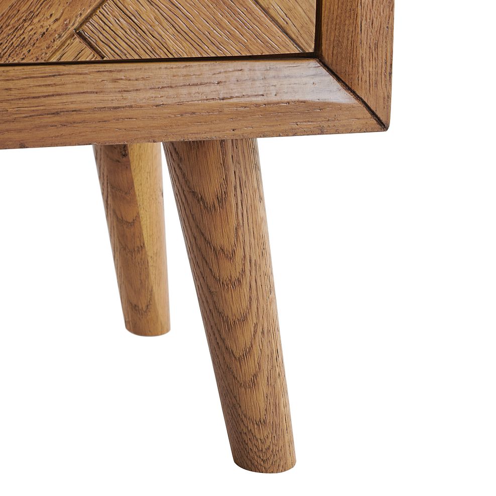 Parquet Brushed and Glazed Oak 3+4 Chest of Drawers 8