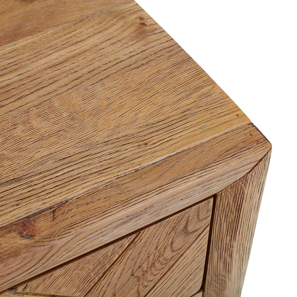 Parquet Brushed and Glazed Oak Small Sideboard 7