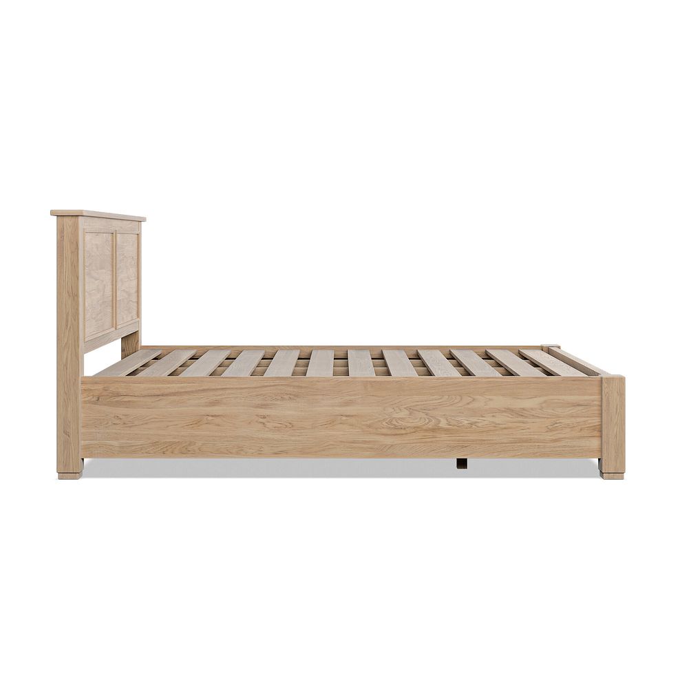 Richmond Smoked Oak Finish Storage King-size Bed 8