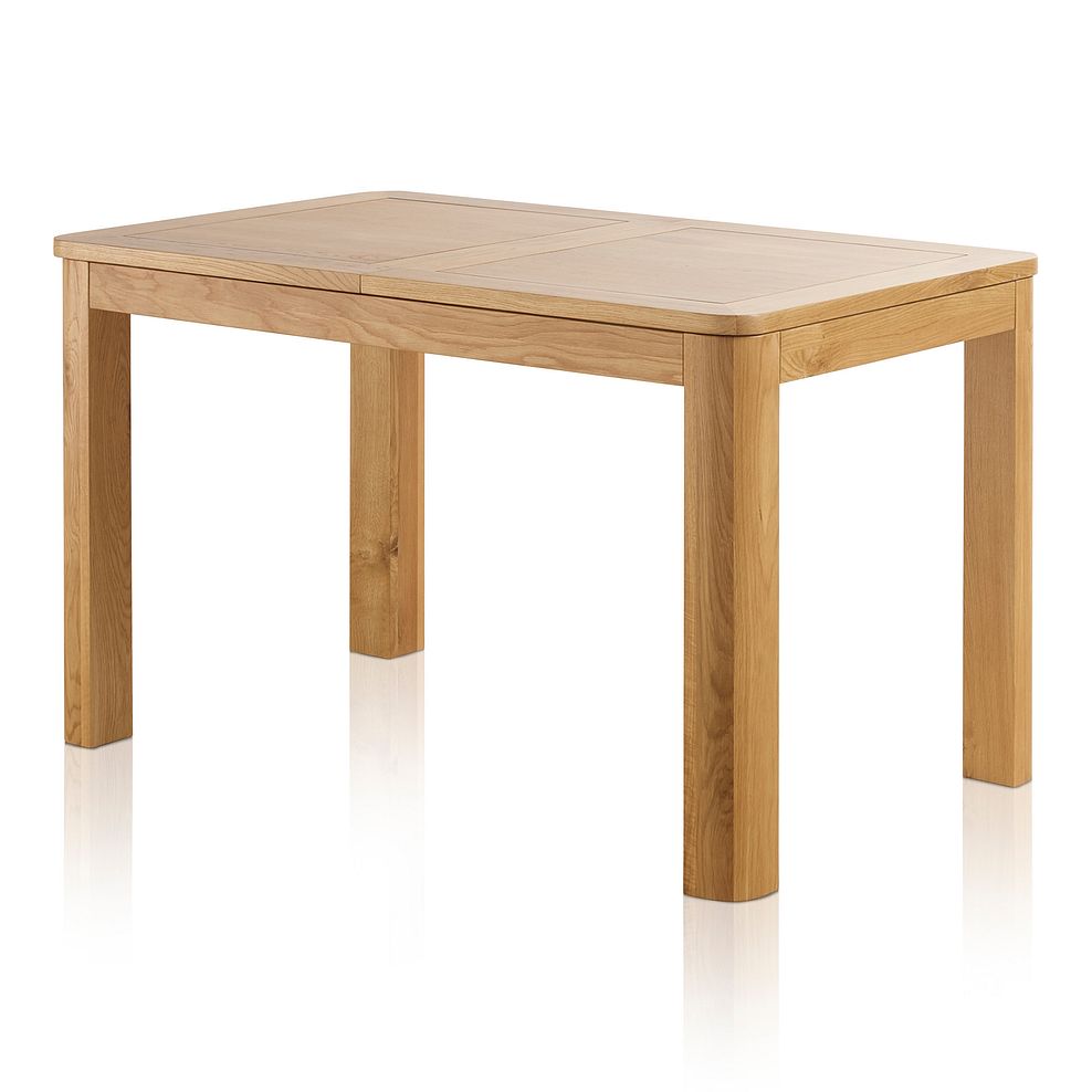 Romsey Natural Solid Oak 4ft 3 Extending Dining Table 1