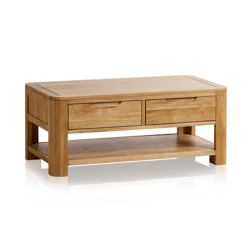 Romsey Natural Solid Oak Coffee Table 2