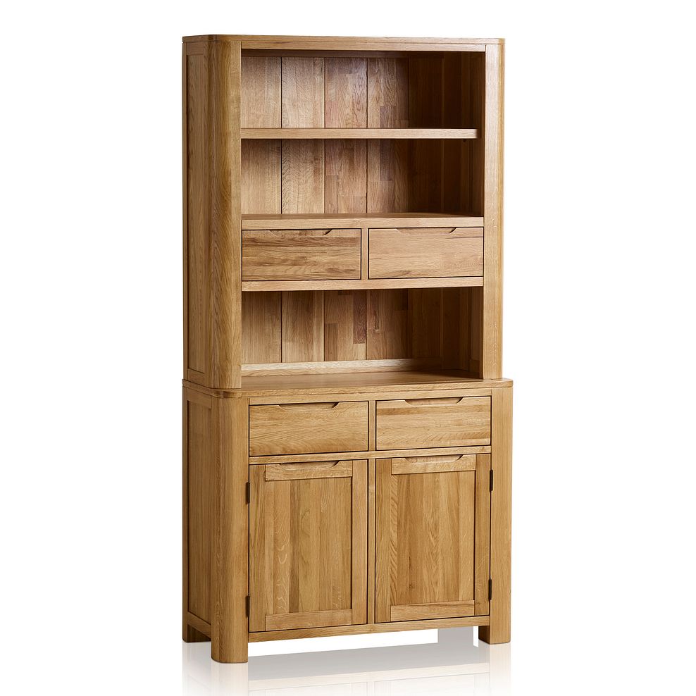 Romsey Natural Solid Oak Small 4 Drawer Dresser 2