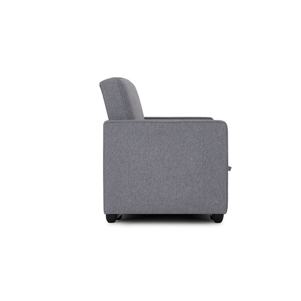 Snooze 2 Seater Sofa Bed in Dark Grey Fabric 13