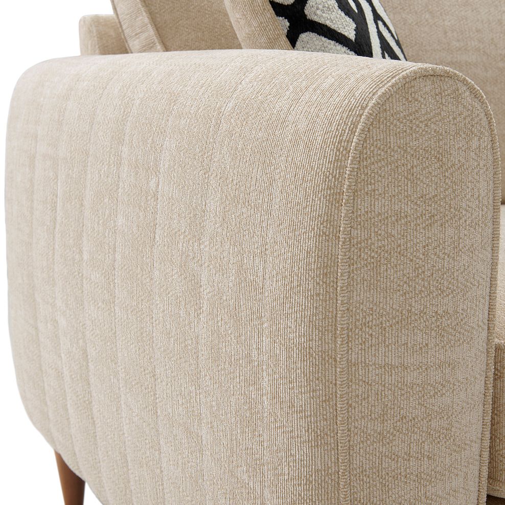 Thornley 2 Seater Sofa in Ivory Fabric 8